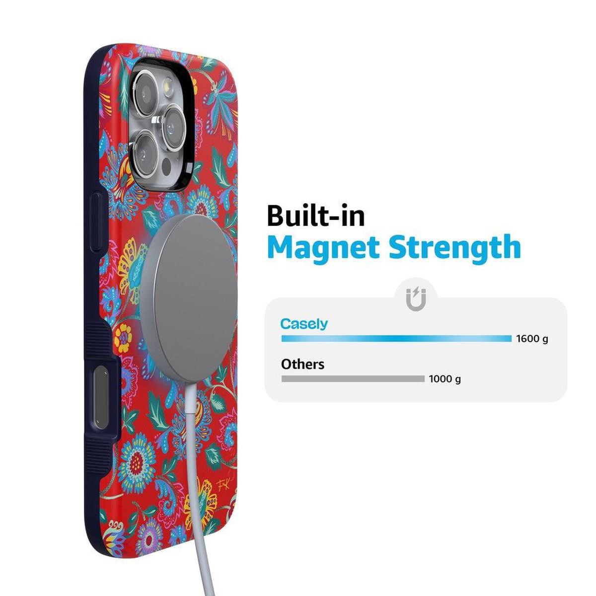 Painted Flowers | Frida Kahlo Floral Case iPhone Case get.casely