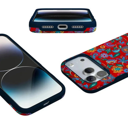 Painted Flowers | Frida Kahlo Floral Case iPhone Case get.casely
