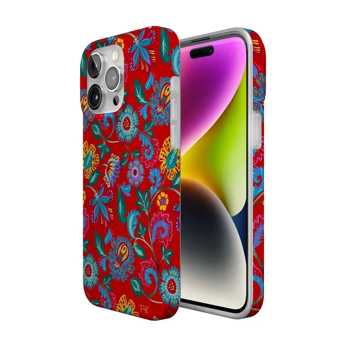 Painted Flowers | Frida Kahlo Floral Case iPhone Case get.casely