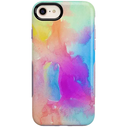 Painting in Pastels | Rainbow Watercolor Case iPhone Case get.casely Bold iPhone 6/7/8
