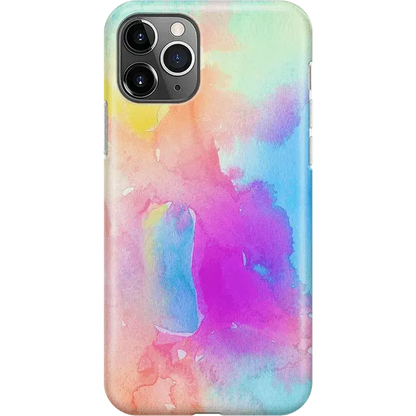 Painting in Pastels | Rainbow Watercolor Case iPhone Case get.casely Classic iPhone 11 Pro