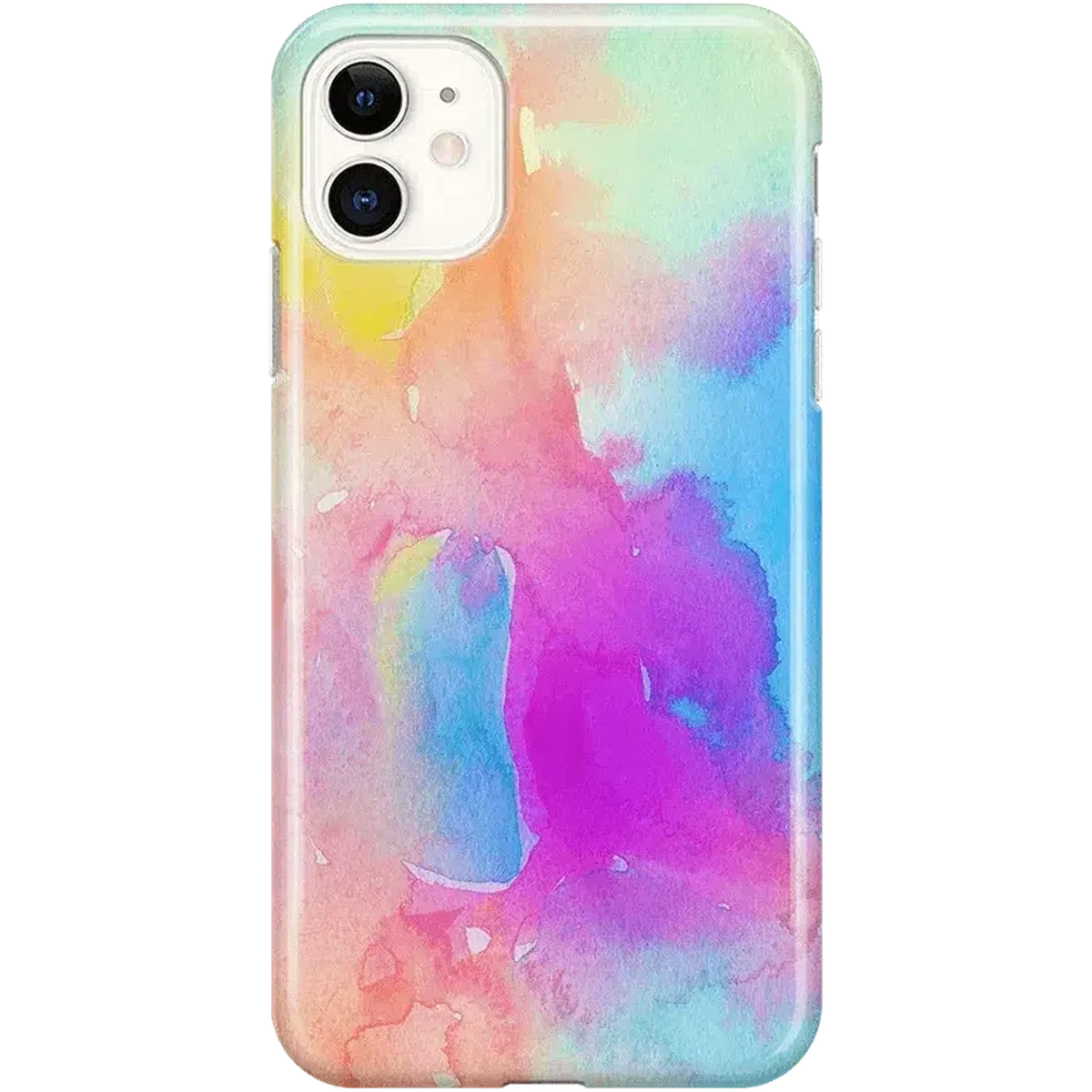 Painting in Pastels | Rainbow Watercolor Case iPhone Case get.casely Classic iPhone 11