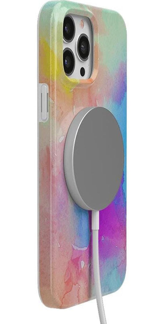Painting in Pastels | Rainbow Watercolor Case iPhone Case get.casely