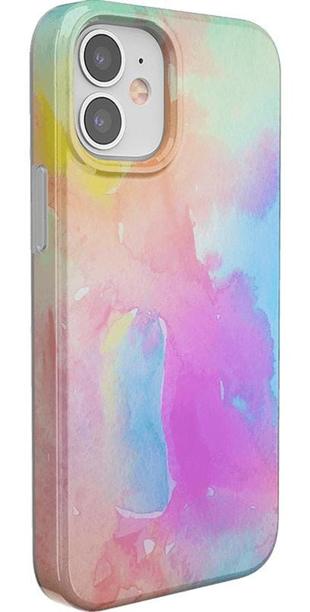 Painting in Pastels | Rainbow Watercolor Case iPhone Case get.casely
