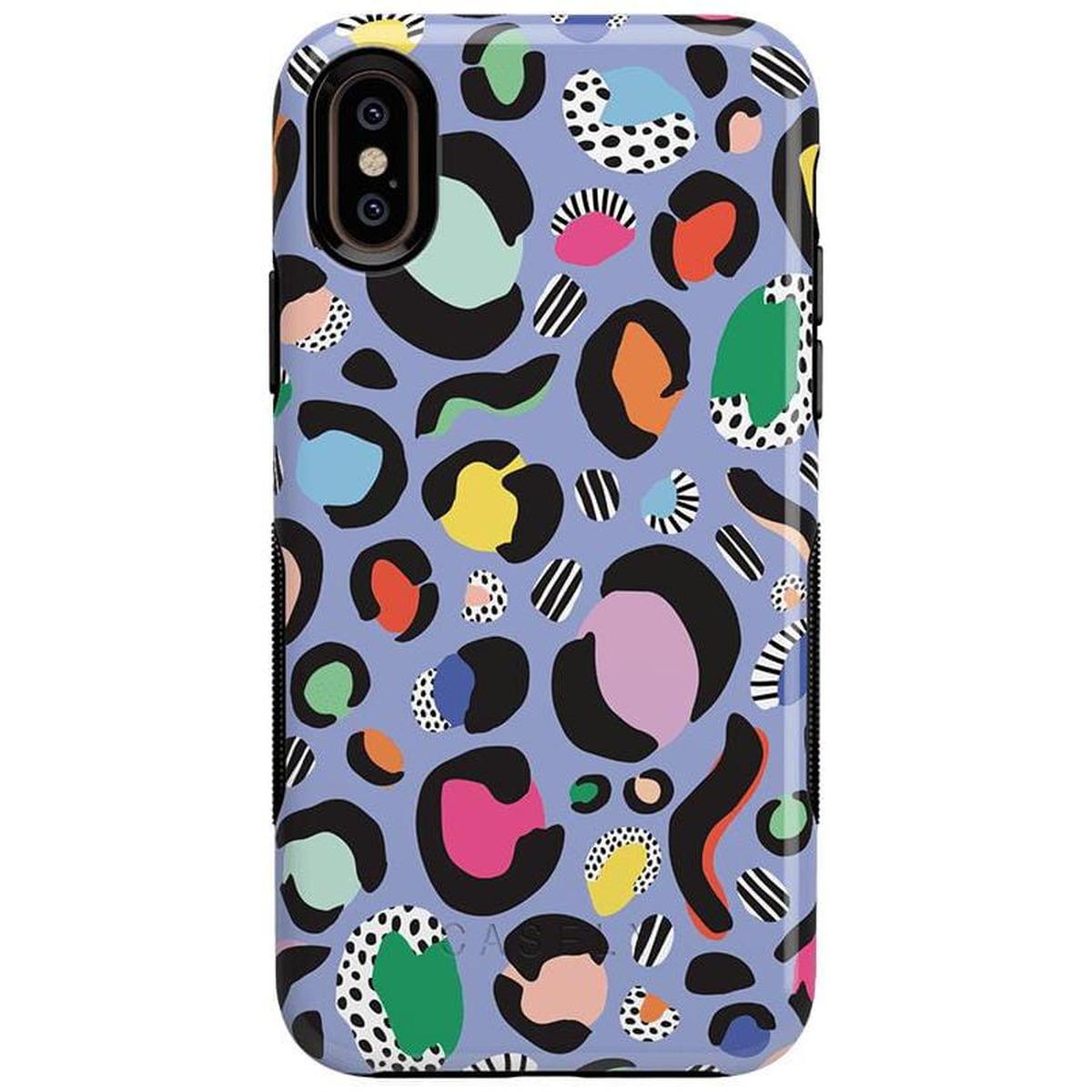 Party Animal | Rainbow Leopard Print Case iPhone Case get.casely Bold iPhone XS Max