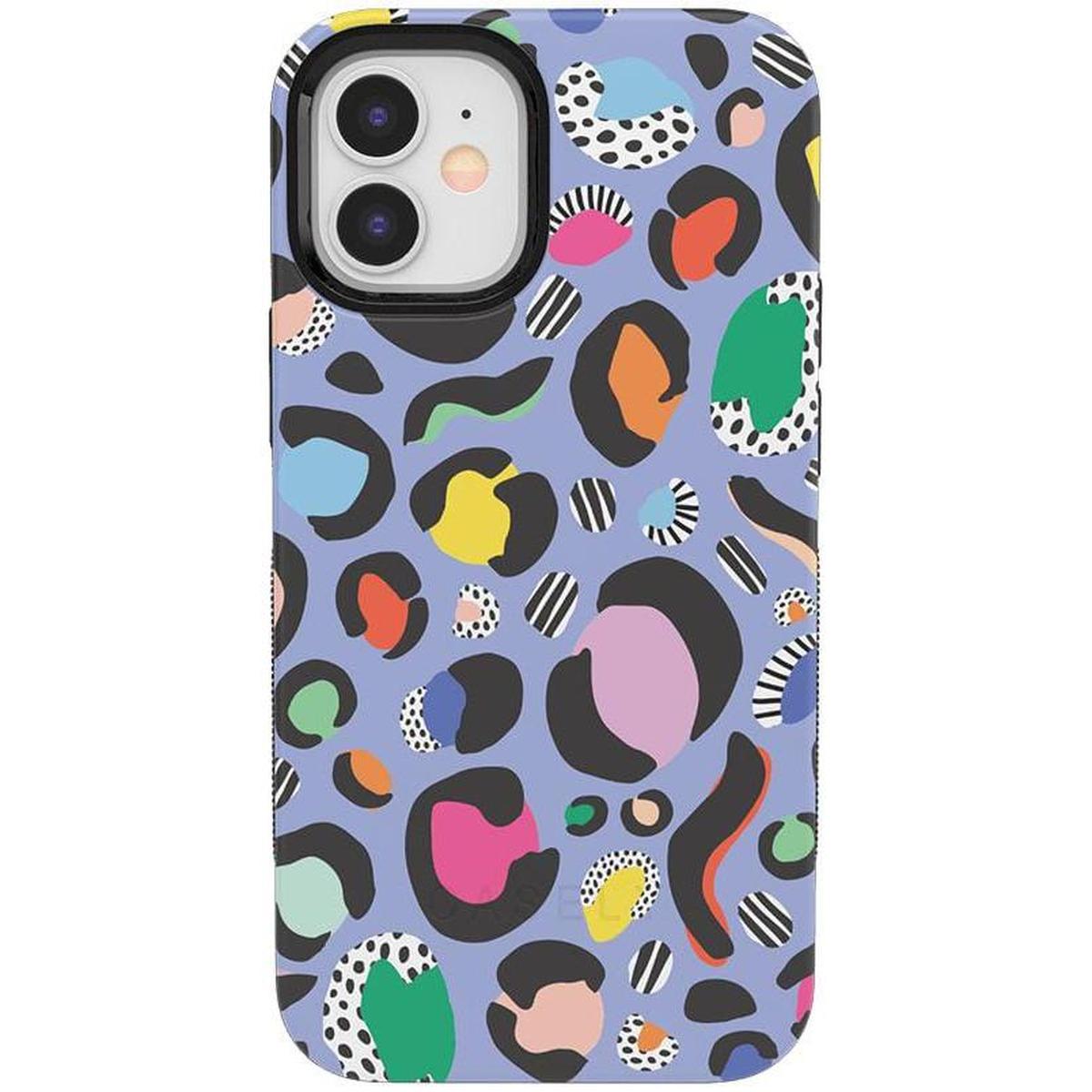 Party Animal | Rainbow Leopard Print Case iPhone Case get.casely Bold + MagSafe® iPhone 12 Mini
