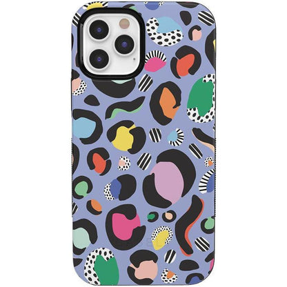 Party Animal | Rainbow Leopard Print Case iPhone Case get.casely Bold + MagSafe® iPhone 12 Pro Max