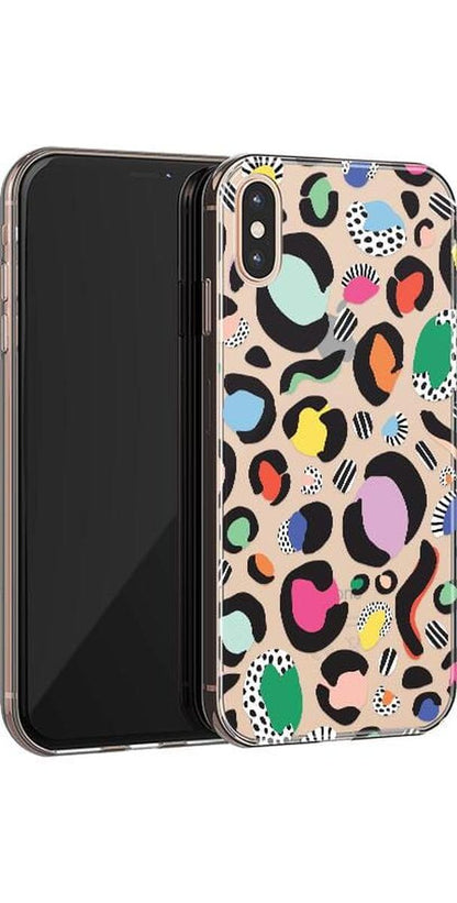 Party Animal | Rainbow Leopard Print Case iPhone Case get.casely