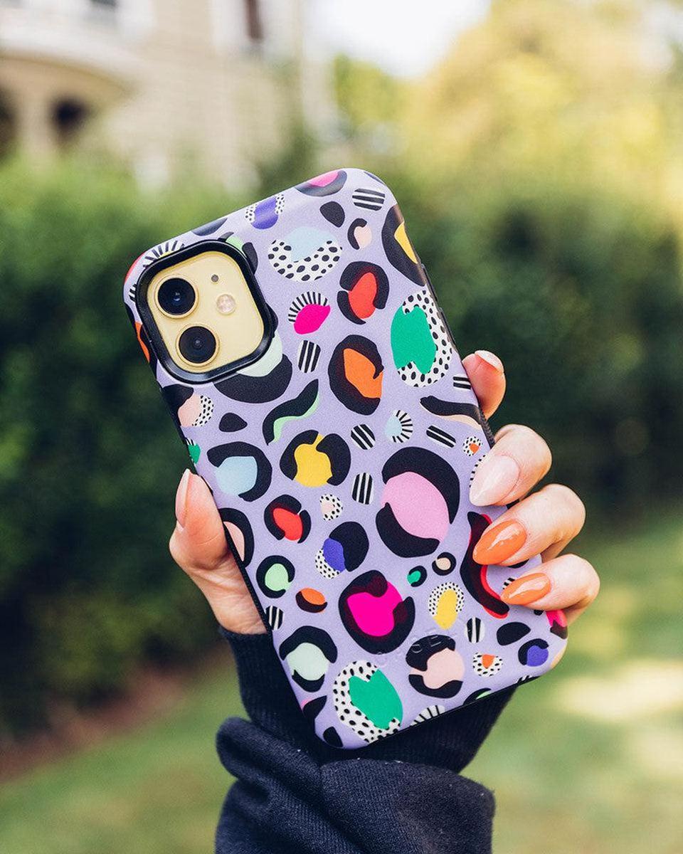 Party Animal | Rainbow Leopard Print Case iPhone Case get.casely
