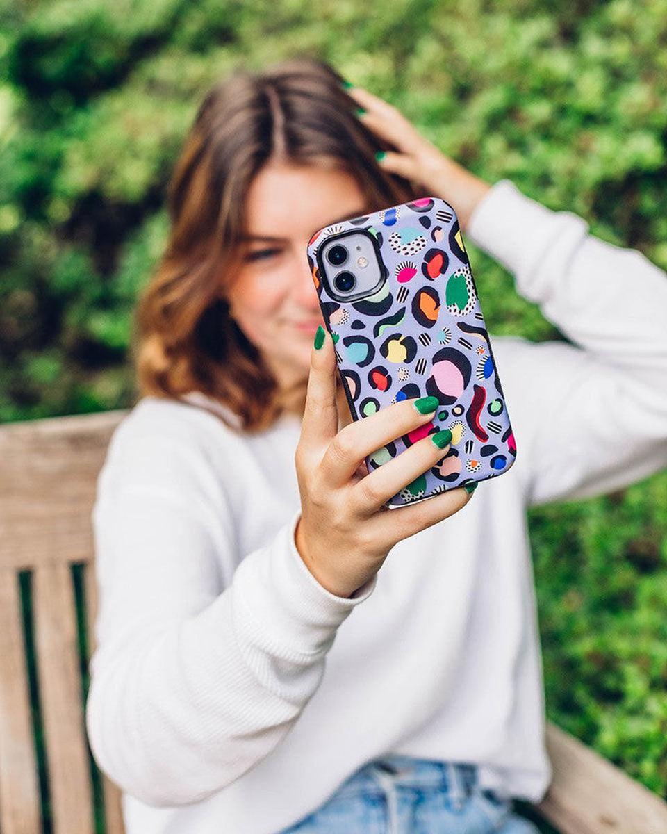 Party Animal | Rainbow Leopard Print Case iPhone Case get.casely