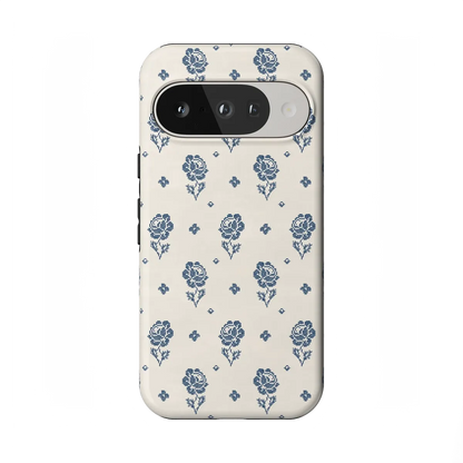 Seaside Stitch | Vintage Roses Case - Google Pixel 10