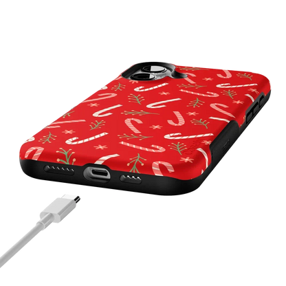 Peppermint Kiss | Candy Cane Case Phone Case Casetry