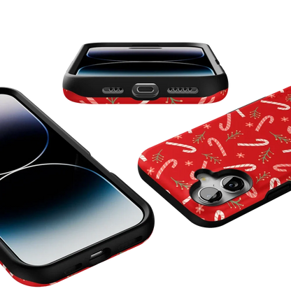 Peppermint Kiss | Candy Cane Case Phone Case Casetry