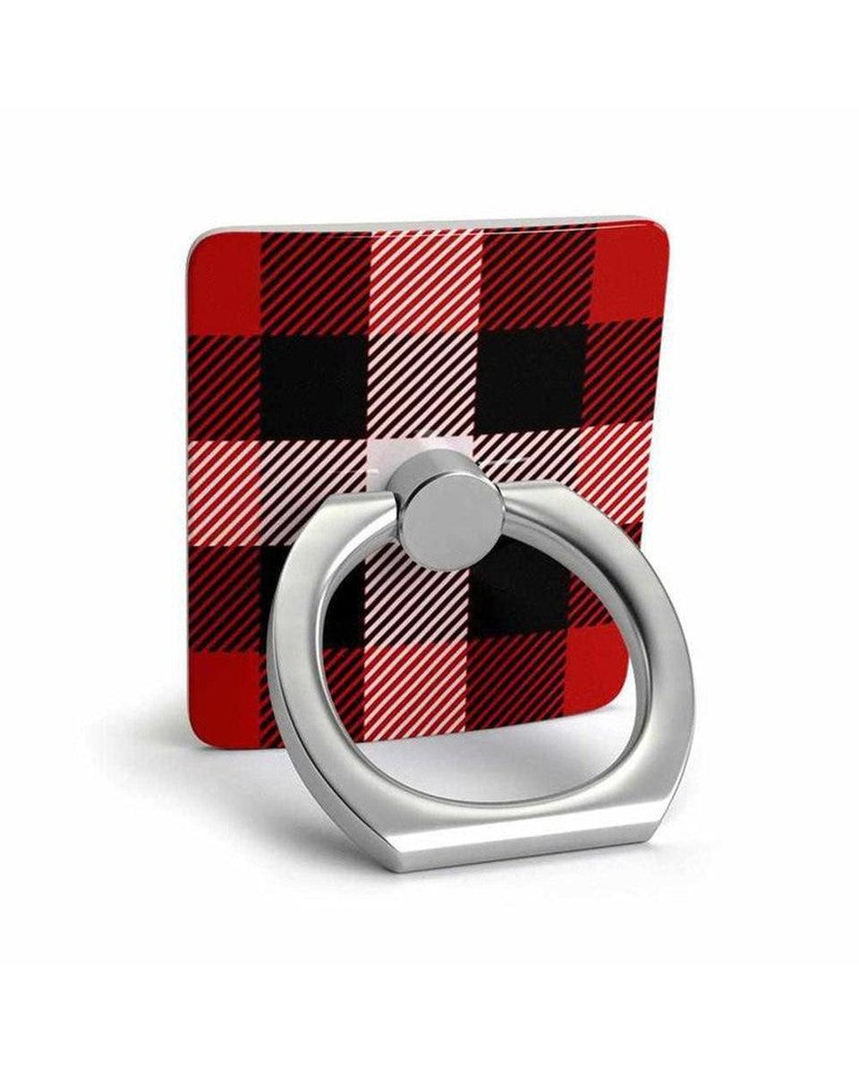 Phone Ring SHOPSTORM_HIDDEN_PRODUCT Casely Club As if! Red Plaid Phone Ring