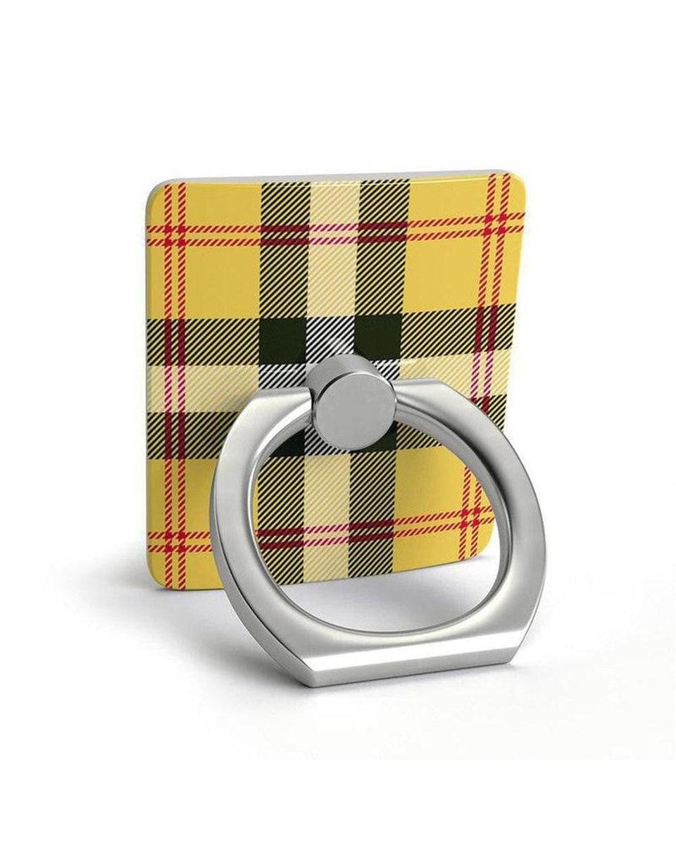 Phone Ring SHOPSTORM_HIDDEN_PRODUCT Casely Club As if! Yellow Plaid Phone Ring