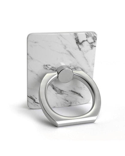 Phone Ring SHOPSTORM_HIDDEN_PRODUCT Casely Club Classic White Marble Phone Ring