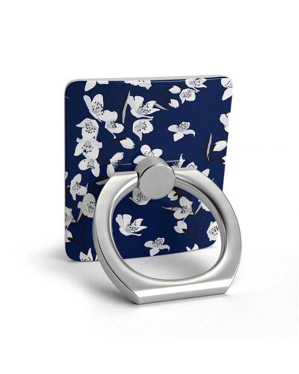 Phone Ring SHOPSTORM_HIDDEN_PRODUCT Casely Club Navy Cherry Blossom Floral Phone Ring