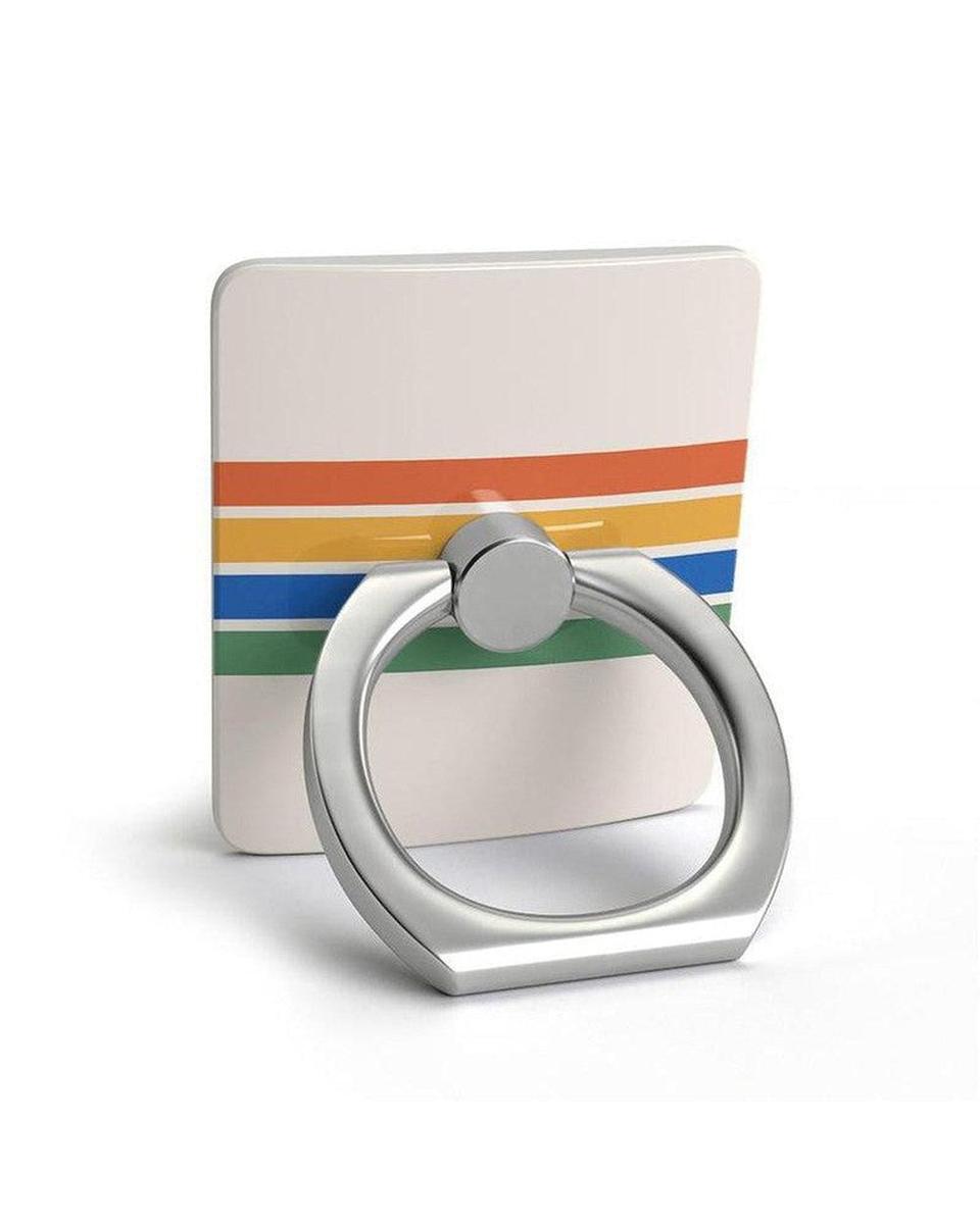 Phone Ring SHOPSTORM_HIDDEN_PRODUCT Casely Club Rainbow Stripes Color Block Phone Ring