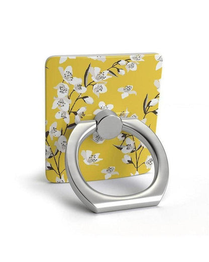 Phone Ring SHOPSTORM_HIDDEN_PRODUCT Casely Club Yellow Cherry Blossom Floral Phone Ring