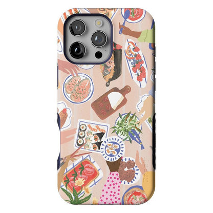 Picnic Party | Painted Collage Case iPhone Case get.casely Bold + MagSafe® iPhone 16 Pro Max