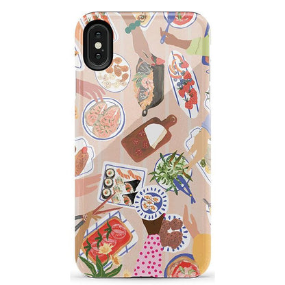 Picnic Party | Painted Collage Case iPhone Case get.casely Essential iPhone XS Max