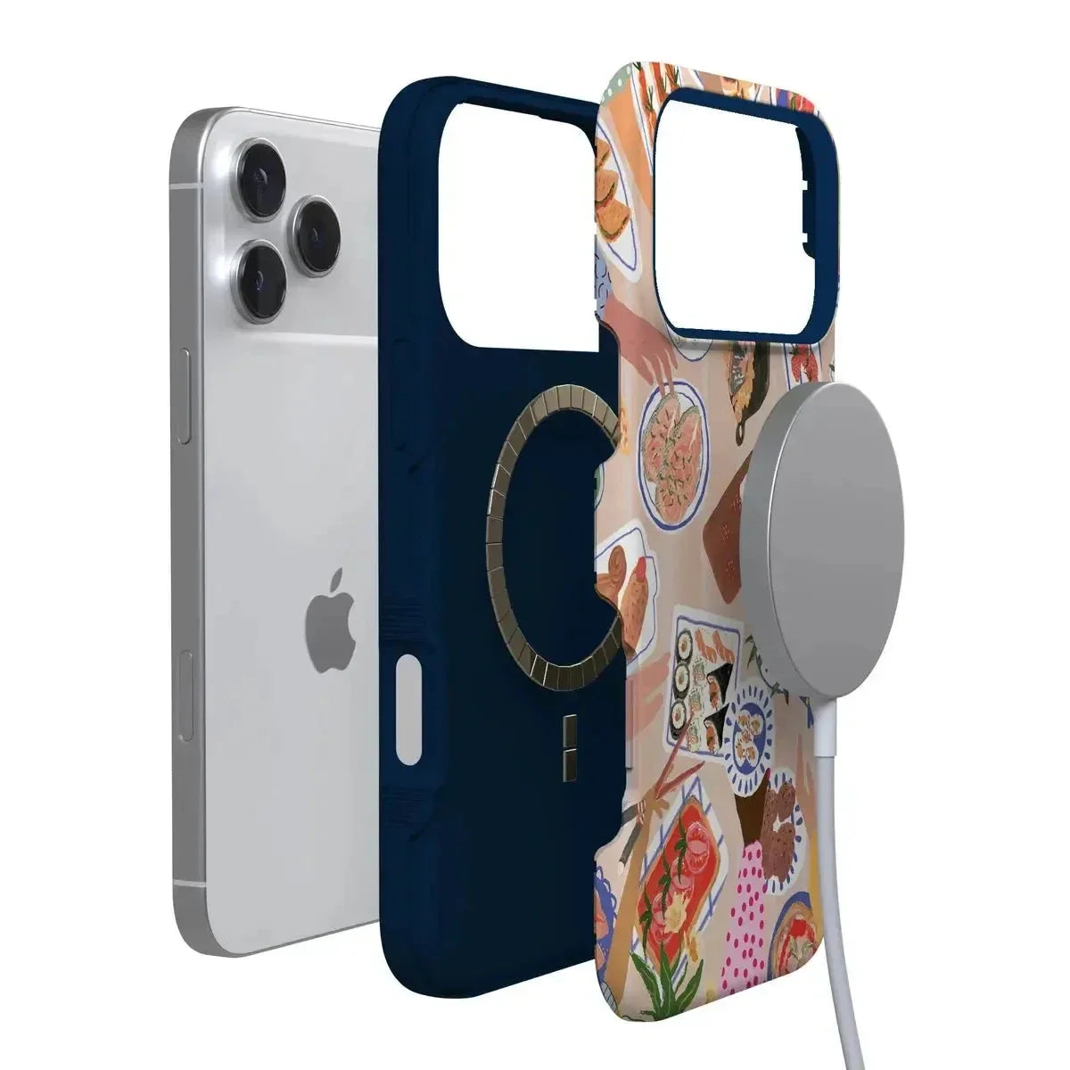Picnic Party | Painted Collage Case iPhone Case get.casely