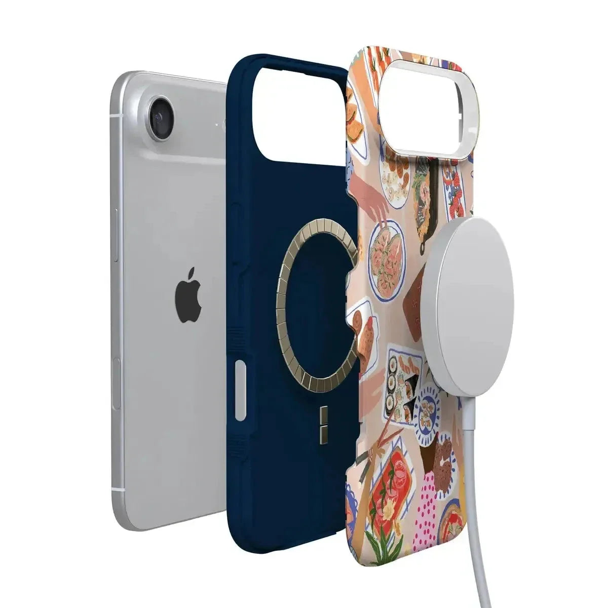 Picnic Party | Painted Collage Case iPhone Case get.casely