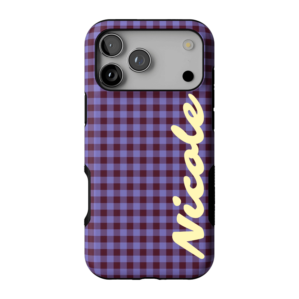 Sweet Jam | Purple Gingham Case