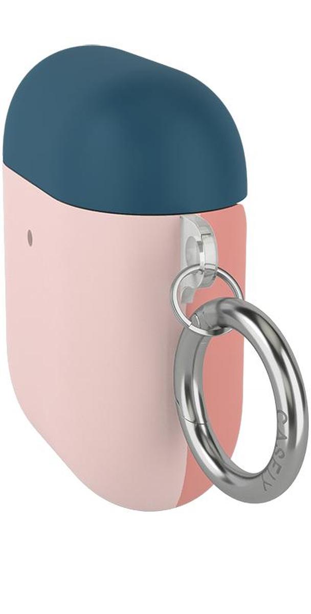 Pink & Navy Blue | Colorblock AirPods Case AirPods Case get.casely