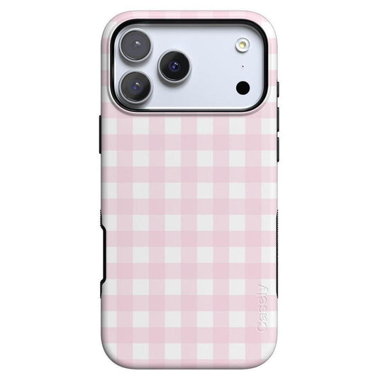 Pink Plaid | Sunday Best Case Phone Case get.casely Bold + MagSafe® iPhone 17 Pro Max