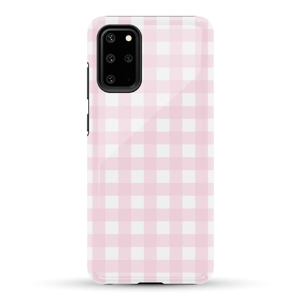 Pink Plaid | Sunday Best Case Phone Case get.casely Essential Galaxy S20 Plus