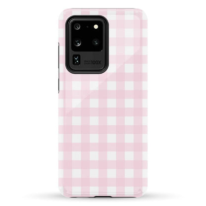 Pink Plaid | Sunday Best Case Phone Case get.casely Essential Galaxy S20 Ultra