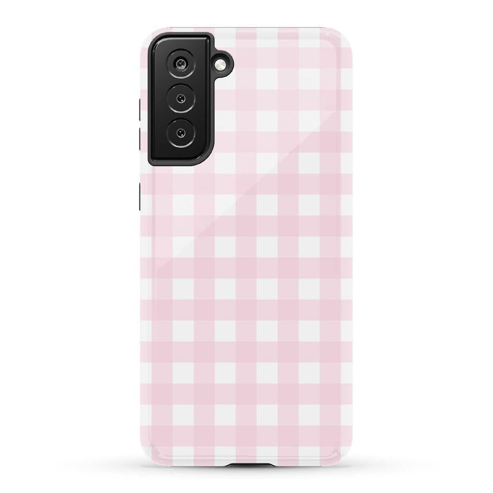Pink Plaid | Sunday Best Case Phone Case get.casely Essential Galaxy S21 Plus