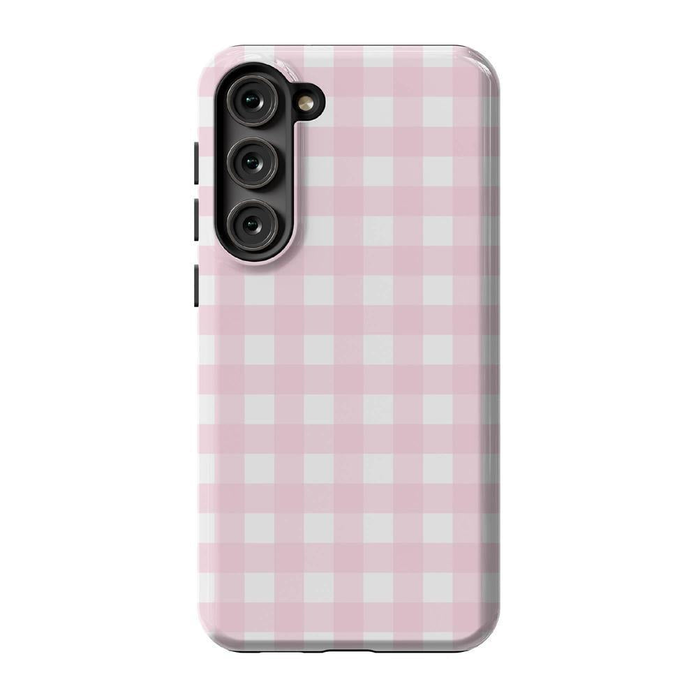 Pink Plaid | Sunday Best Case Phone Case get.casely Essential Galaxy S23 Plus