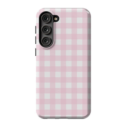 Pink Plaid | Sunday Best Case Phone Case get.casely Essential Galaxy S23 Plus