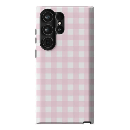 Pink Plaid | Sunday Best Case Phone Case get.casely Essential Galaxy S23 Ultra