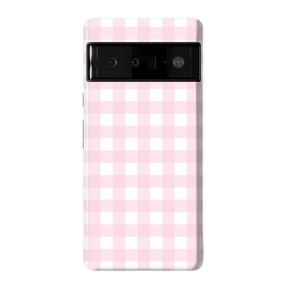Pink Plaid | Sunday Best Case Phone Case get.casely Essential Google Pixel 6 Pro