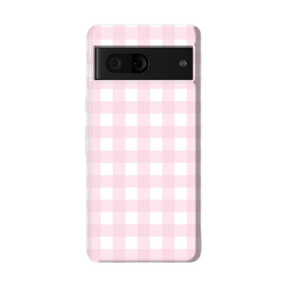 Pink Plaid | Sunday Best Case Phone Case get.casely Essential Google Pixel 7