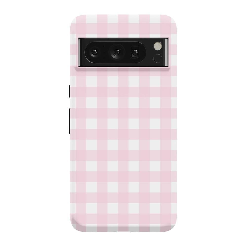 Pink Plaid | Sunday Best Case Phone Case get.casely Essential Google Pixel 8 Pro
