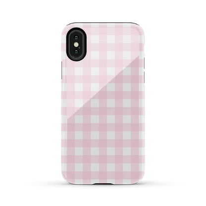 Pink Plaid | Sunday Best Case Phone Case get.casely Essential iPhone X / XS