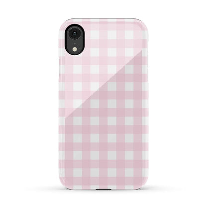 Pink Plaid | Sunday Best Case Phone Case get.casely Essential iPhone XR