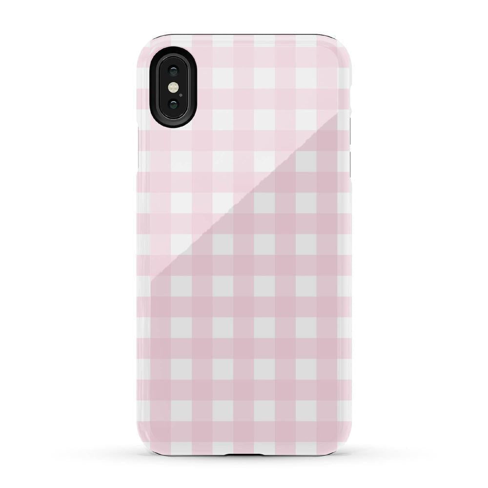 Pink Plaid | Sunday Best Case Phone Case get.casely Essential iPhone XS Max