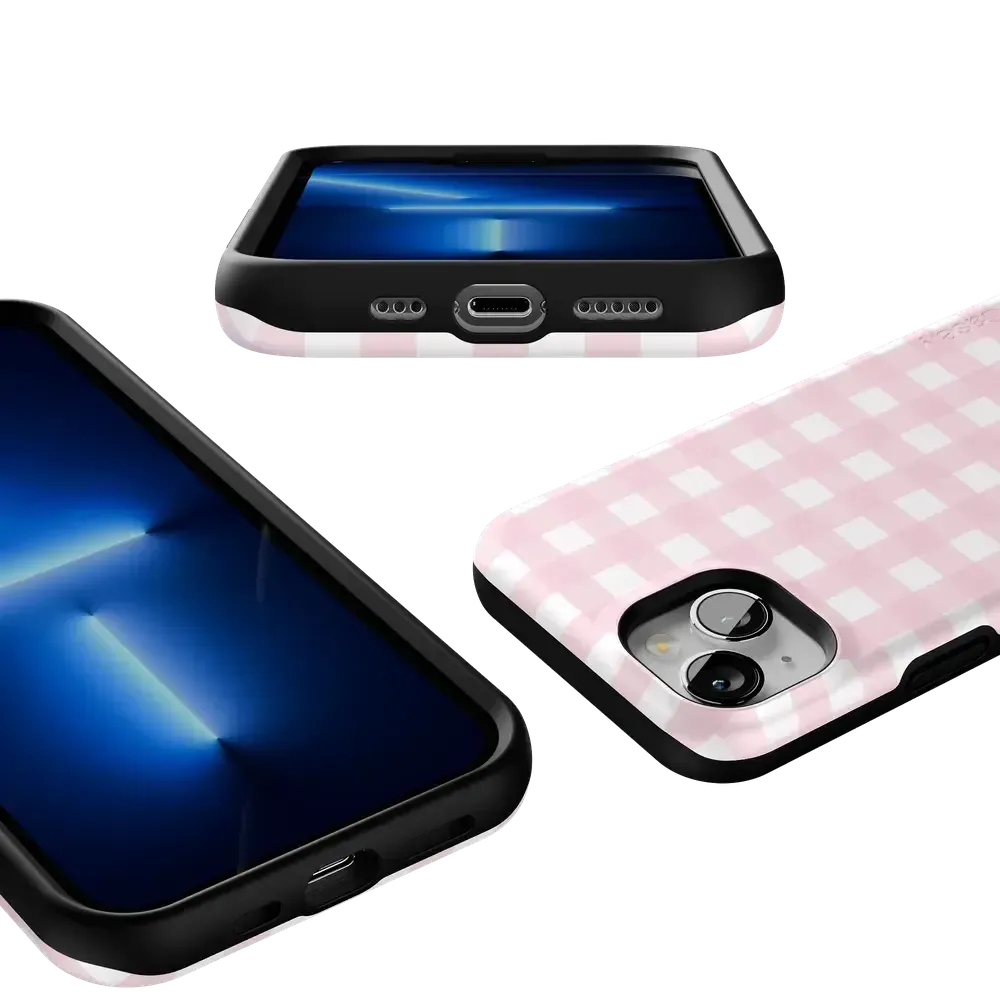 Pink Plaid | Sunday Best Case Phone Case get.casely