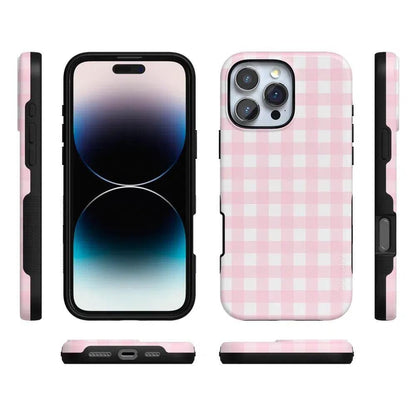 Pink Plaid | Sunday Best Case Phone Case get.casely