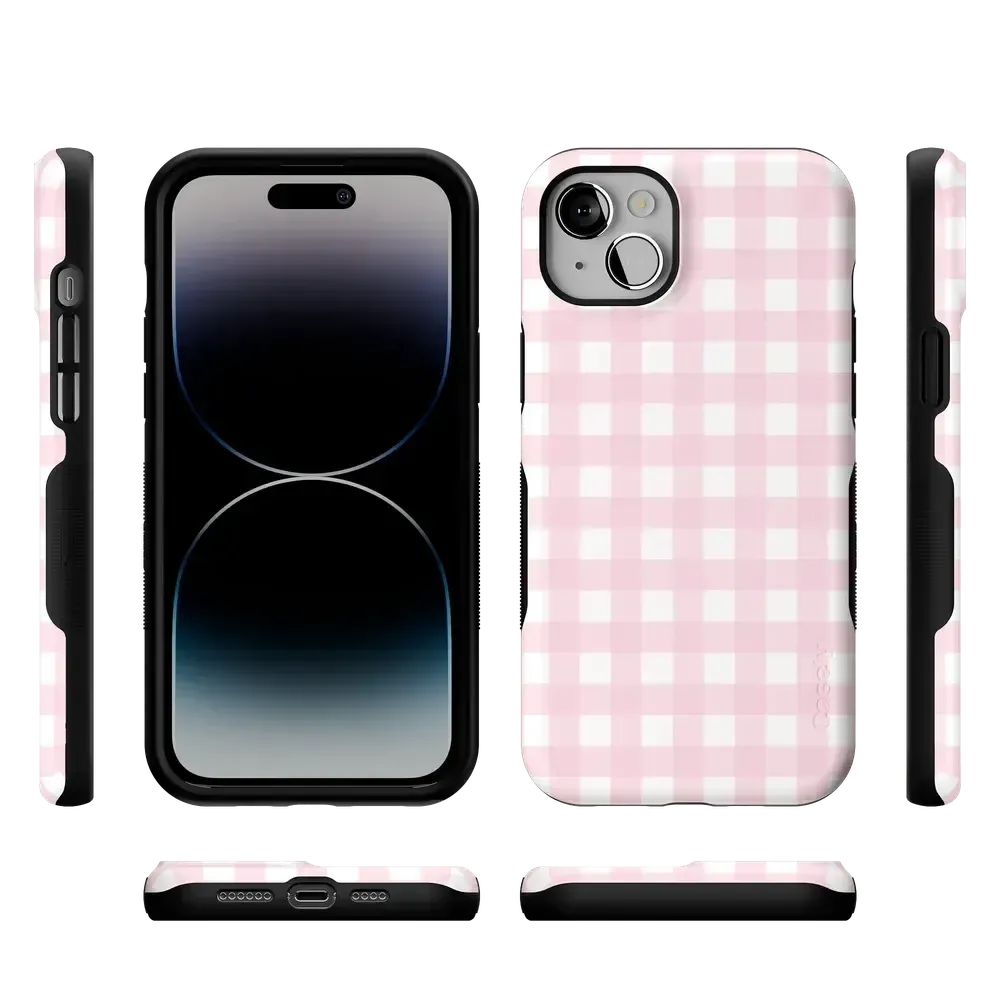 Pink Plaid | Sunday Best Case Phone Case get.casely