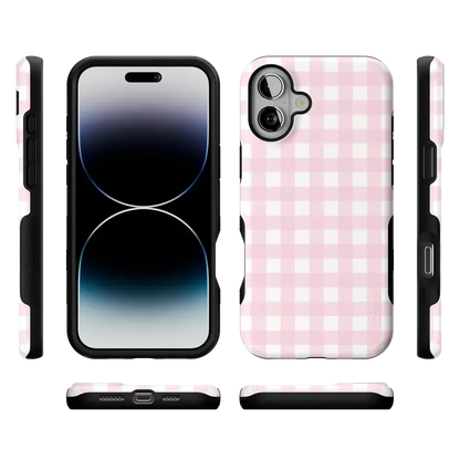 Pink Plaid | Sunday Best Case Phone Case get.casely