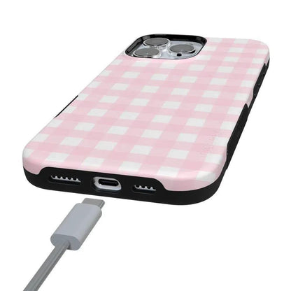 Pink Plaid | Sunday Best Case Phone Case get.casely