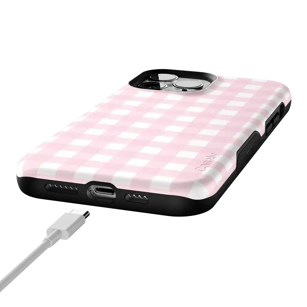 Pink Plaid | Sunday Best Case Phone Case get.casely