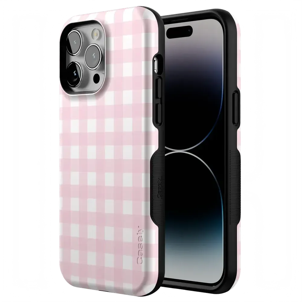 Pink Plaid | Sunday Best Case Phone Case get.casely
