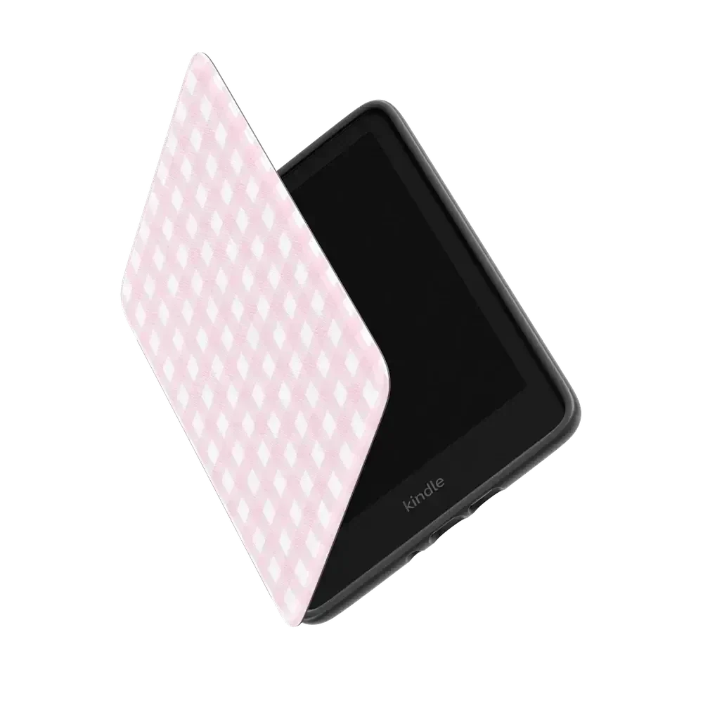 Pink Plaid | Sunday Best Kindle Case Kindle Case get.casely